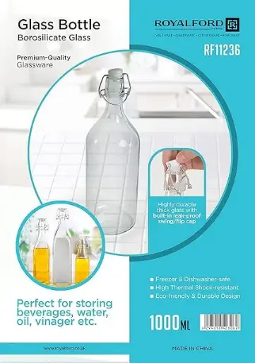 [FVM34975] [FVM34975] RF GLASS BOTTLE 1LTR NO.11236