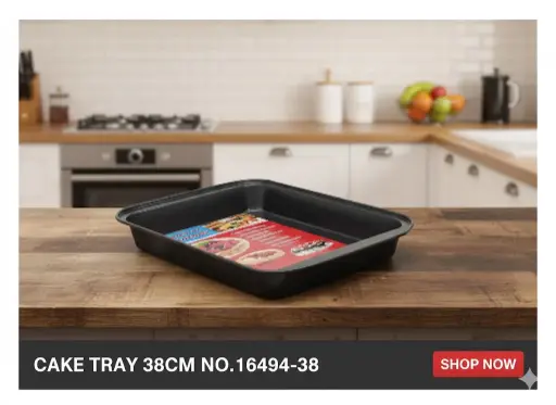 [FVM35394] [FVM35394] CAKE TRAY 38CM NO.16494-38   