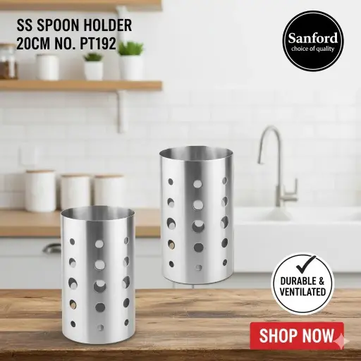 [FVM36262] [FVM36262] SS SPOON HOLDER 20CM NO.PT192   