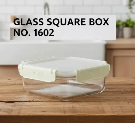 [FVM36356] [FVM36356] GLASS SQUARE BOX NO.1602