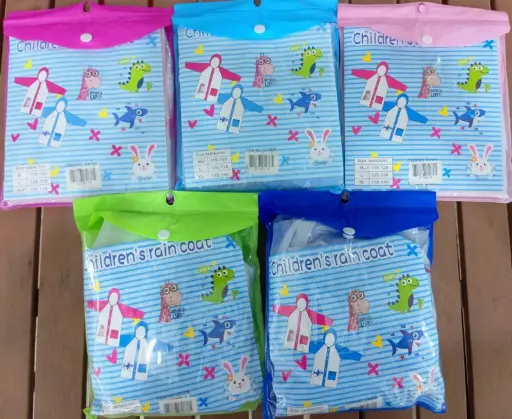 [FVM30189] [FVM30189] CHILDREN RAIN COAT NO.DX208   