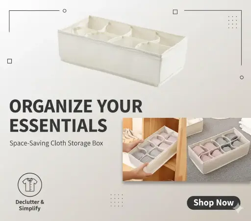 [FVM36635] [FVM36635] CLOTH STORAGE BOX NO.BYM144