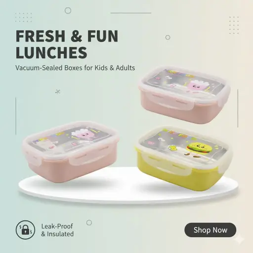 [FVM36755] [FVM36755] VACUUM LUNCH BOX NO.850