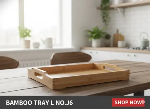 [FVM36843] [FVM36843] BAMBOO TRAY L NO.J6