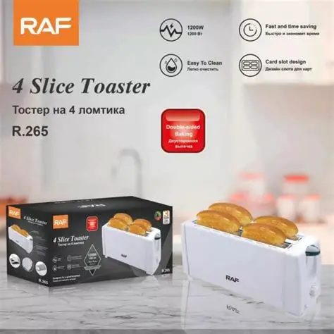 [FVM36864] [FVM36864] RAF 4 SLICE TOASTER NO.265