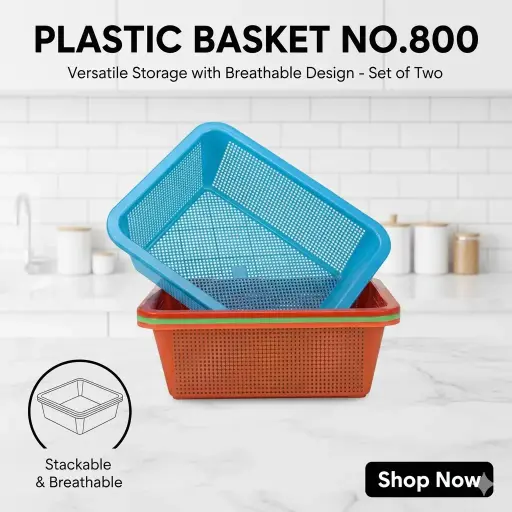 [FVM36907] [FVM36907] PLASTIC BASKET NO.800