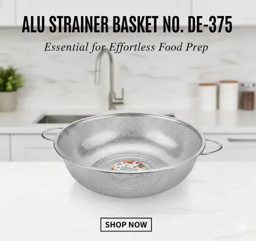 [FVM37016] [FVM37016] ALU STRAINER BASKET NO.DE-375