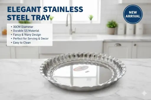 [FVM37022] [FVM37022] SS TRAY 30CM NO.P-30