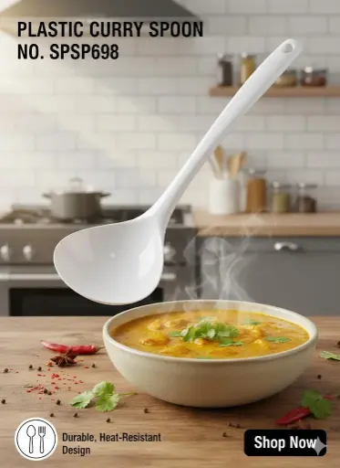 [FVM37075] [FVM37075] PLASTIC CURRY SPOON NO.SPSP698