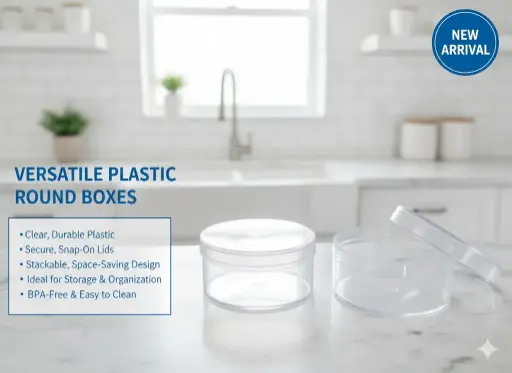 [FVM37092] [FVM37092] PLASTIC ROUND BOX NO.9