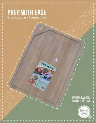 [FVM37247] [FVM37247] BAMBOO CUTTING BOARD NO.50201-2