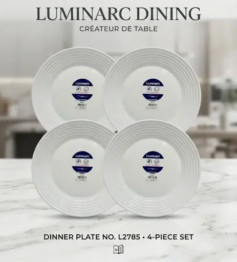 [FVM37481] [FVM37481] LUMINARC DINNER PLATE NO.L2785