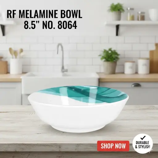 [FVM37497] [FVM37497] RF MELAMINE BOWL 8.5"  NO.8064