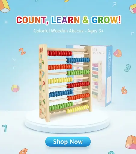 [FVM37809] [FVM37809] ED WOODEN TOY ABACUS NO.205