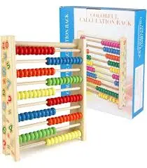 [FVM37809] [FVM37809] ED WOODEN TOY ABACUS NO.205