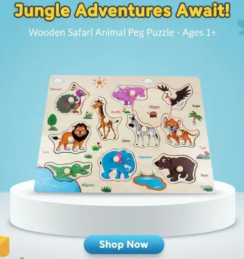 [FVM37823] [FVM37823] ED W/TOY ANIMAL PUZZLE NO.S907