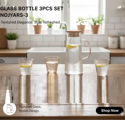 [FVM38083] [FVM38083] JUG WITH 4 GLASS  NO.JYSJ-1205