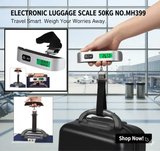 [FVM38200] [FVM38200] ELECTRONIC LUGGAGE SCALE 50KG NO.MH399