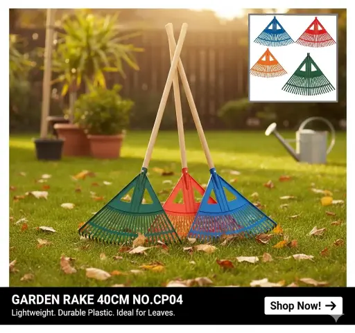 [FVM38239] [FVM38239] GARDEN RAKE 40CM NO.CP04