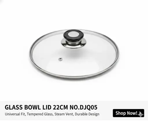 [FVM38259] [FVM38259] GLASS BOWL LID 22CM NO.DJQ05
