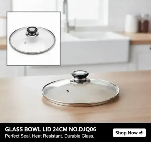 [FVM38260] [FVM38260] GLASS BOWL LID 24CM NO.DJQ06