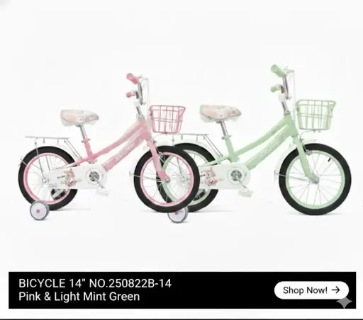 [FVM38274] [FVM38274] BICYCLE 14" NO.250822B-14