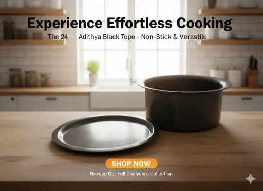 [FVM4140] [FVM4140] ADITHYA BLACK TOPE WITH LID 24   