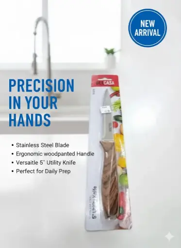 [FVM5963] [FVM5963] DELCASA 5" UTLITY KNIFE NO.1279