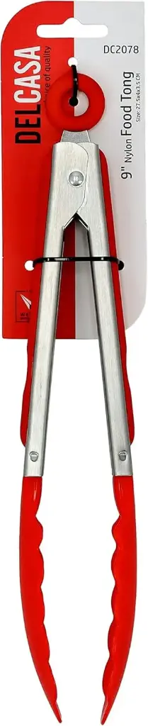 [FVM7457] [FVM7457] DELCASA FOOD TONG 9" NO.2078