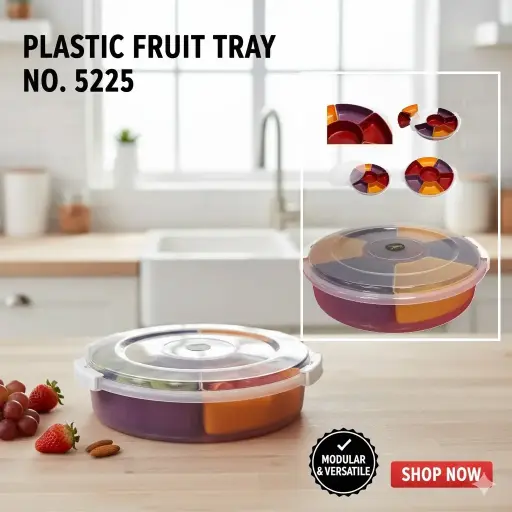 [FVM9667] [FVM9667] PLASTIC FRUIT TRAY NO.5225   