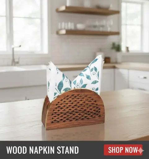 [FVM9941] [FVM9941] WOOD NAPKIN STAND   