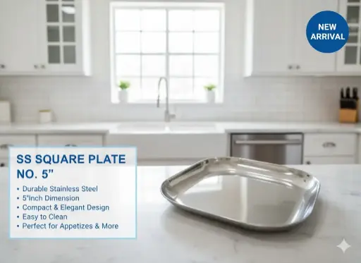 [FVM9995] [FVM9995] SS SQ PLATE NO.5"   