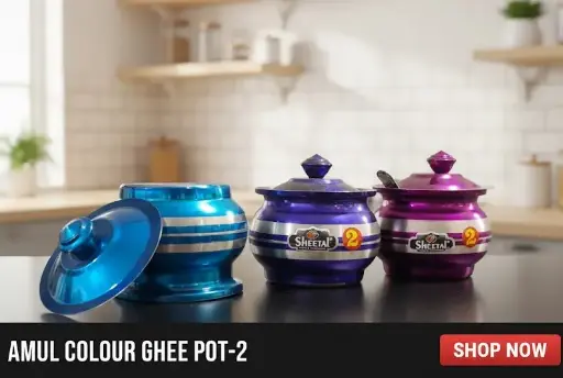 [FVM10008] [FVM10008] AMUL COLOUR GHEE POT-2   