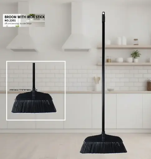 [FVM25608] [FVM25608] BROOM WITH IRON STICK NO.2201   