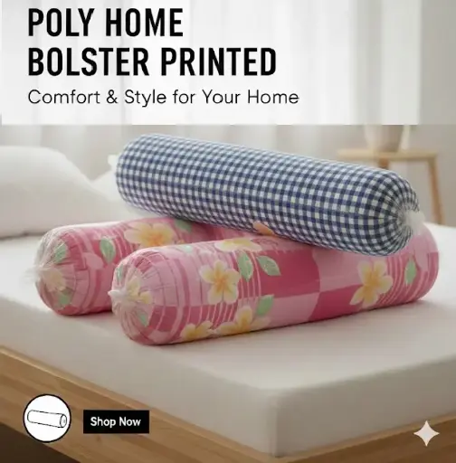 [FVM26900] [FVM26900] POLY HOME BOLSTER PRINTED   